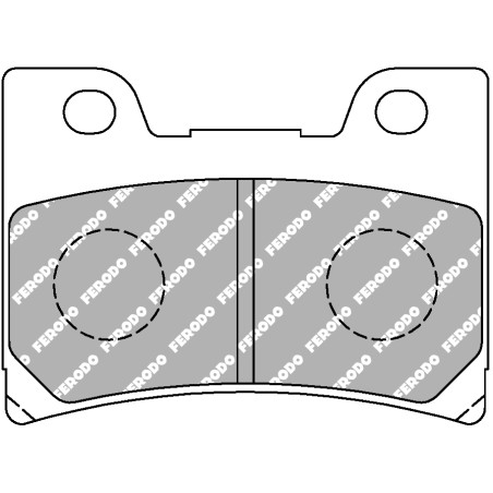 FERODO PLAQUETTES DE FREIN MÉTAL FRITTÉ SINTER GRIP FDB637ST