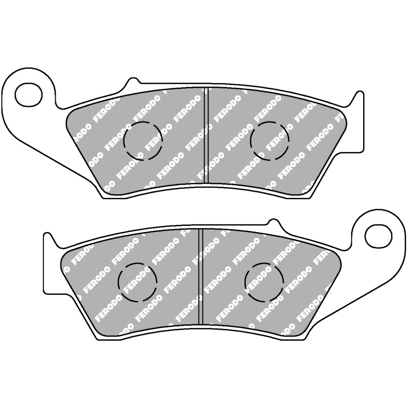 FERODO PLAQUETTES DE FREIN MÉTAL FRITTÉ SINTER GRIP OFF ROAD FDB892SG