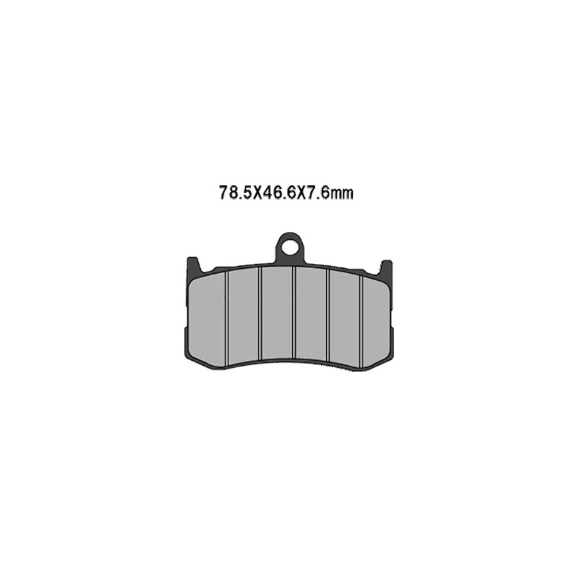 PERFTEC PLAQUETTES DE FREIN MÉTAL FRITTÉ S1445N
