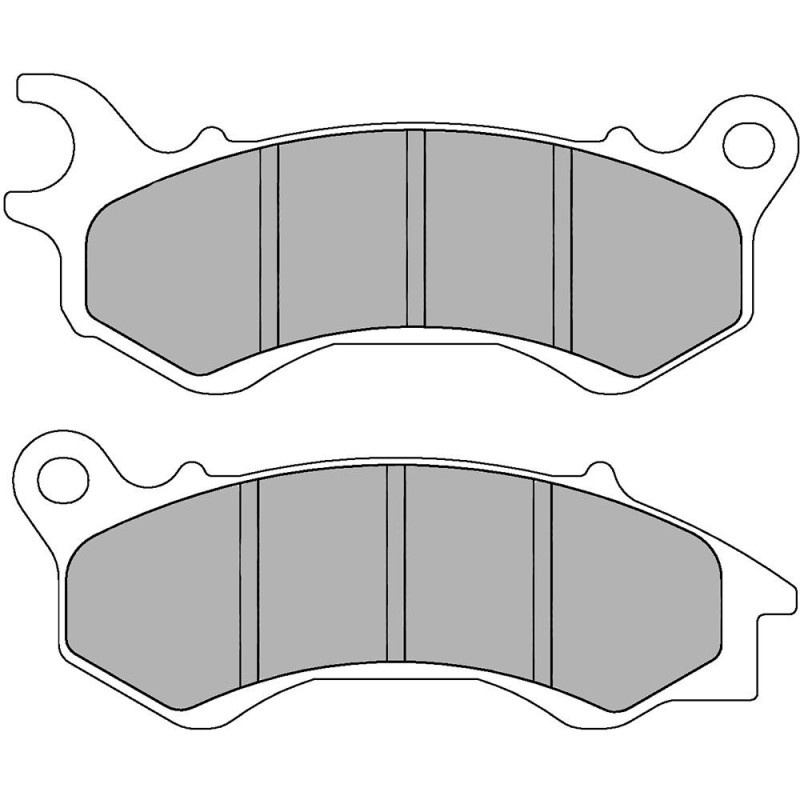 PERFTEC PLAQUETTES DE FREIN SEMI-MÉTAL S1809R