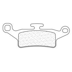 CL PLAQUETTES DE FREIN MÉTAL FRITTÉ POUR MAXI SCOOTER - 3098MSC