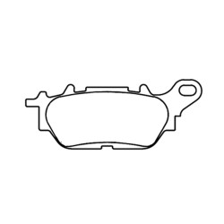 CL PLAQUETTES DE FREIN MÉTAL FRITTÉ POUR MAXI SCOOTER - 3099MSC