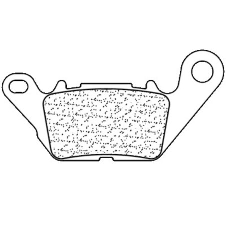 CL PLAQUETTES DE FREIN MÉTAL FRITTÉ POUR MAXI SCOOTER - 3117MSC