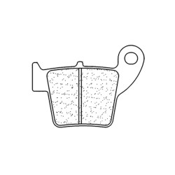 CL PLAQUETTES DE FREIN MÉTAL FRITTÉ OFF-ROAD - 1076X59