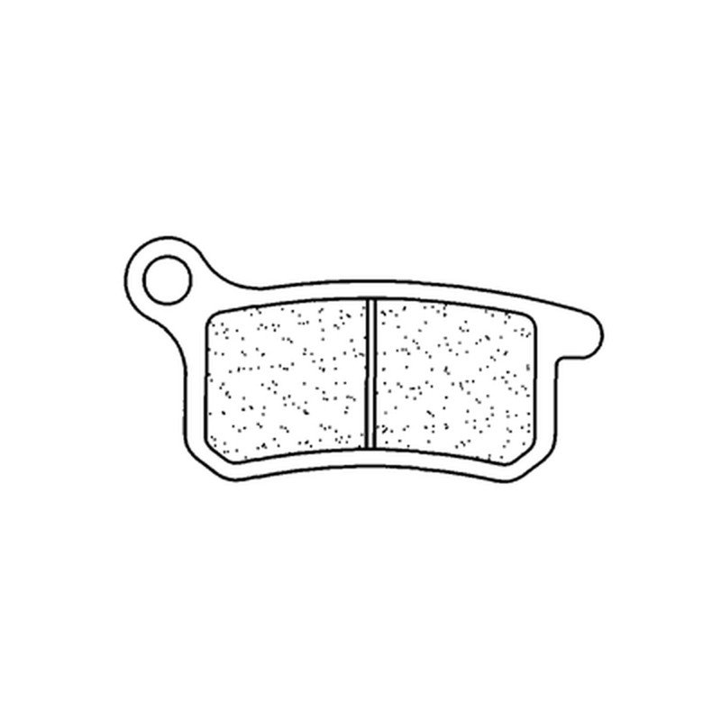 CL PLAQUETTES DE FREIN MÉTAL FRITTÉ OFF-ROAD - 1078X59