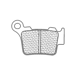CL PLAQUETTES DE FREIN MÉTAL FRITTÉ OFF-ROAD - 1108X59