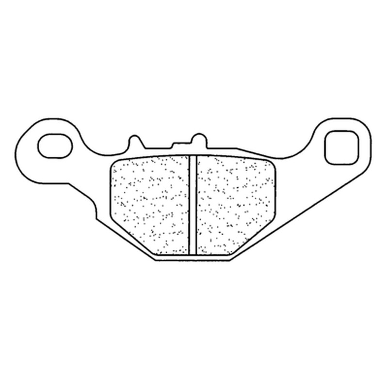 CL PLAQUETTES DE FREIN MÉTAL FRITTÉ OFF-ROAD - 1152X59