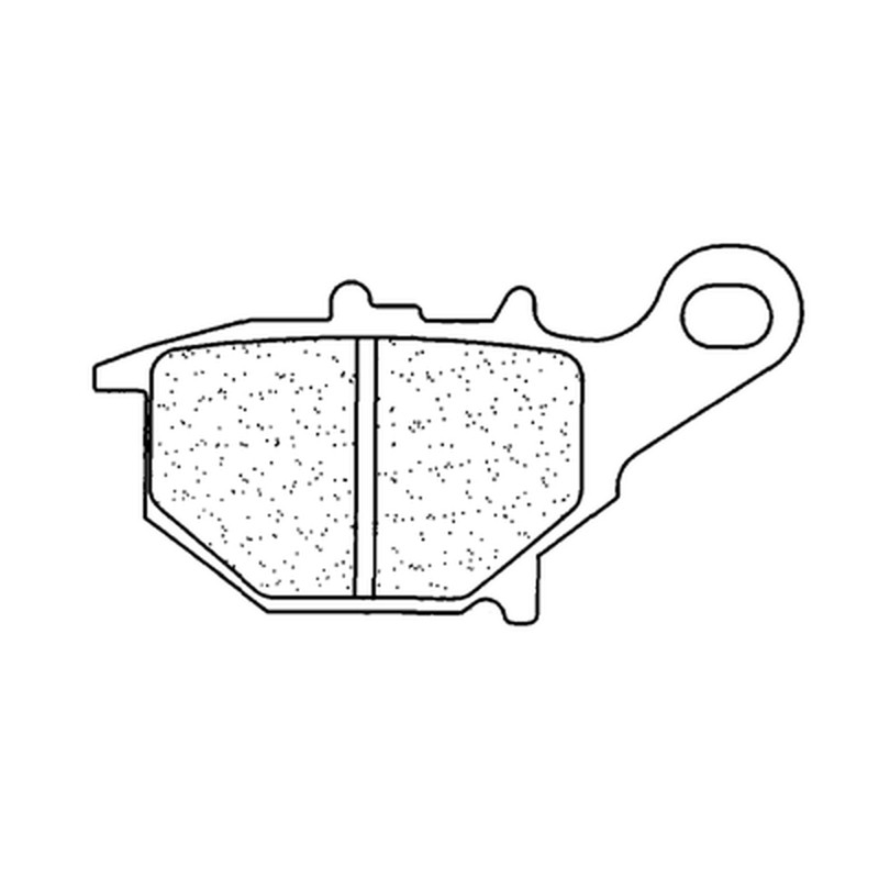 CL PLAQUETTES DE FREIN MÉTAL FRITTÉ OFF-ROAD - 1152X59