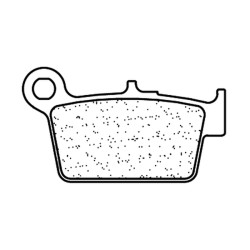 CL PLAQUETTES DE FREIN MÉTAL FRITTÉ OFF-ROAD - 1244X59