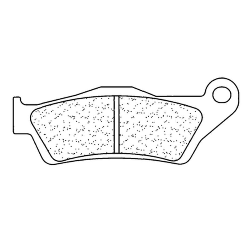 CL PLAQUETTES DE FREIN MÉTAL FRITTÉ OFF-ROAD - 2352MX10