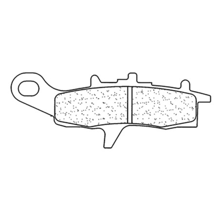 CL PLAQUETTES DE FREIN MÉTAL FRITTÉ OFF-ROAD - 2750MX10