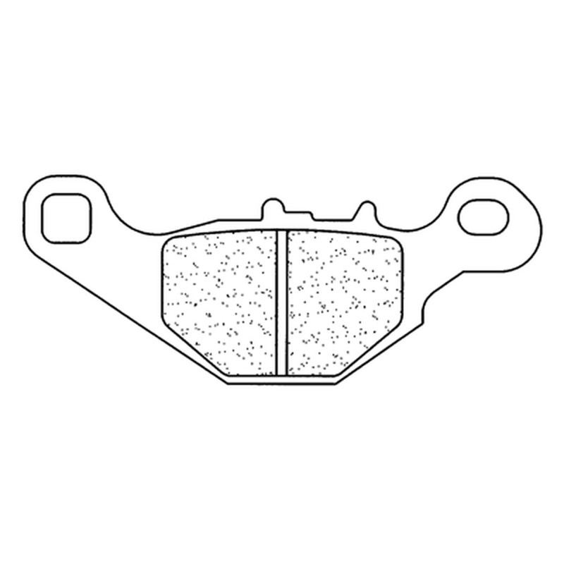 CL PLAQUETTES DE FREIN MÉTAL FRITTÉ OFF-ROAD - 2914MX10