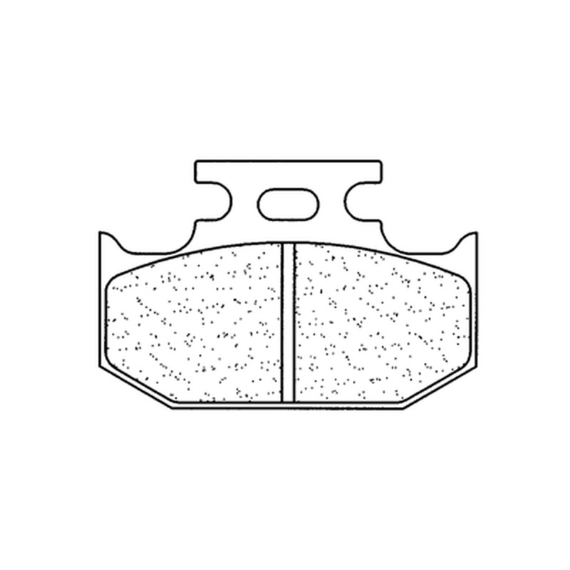 CL PLAQUETTES DE FREIN MÉTAL FRITTÉ OFF-ROAD - 2923X59