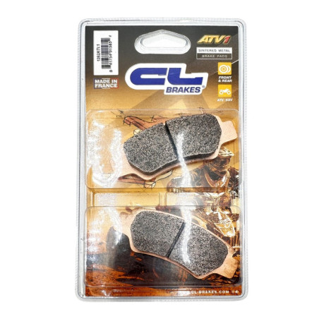 CL PLAQUETTES DE FREIN MÉTAL FRITTÉ POUR QUAD -  C1262ATV1