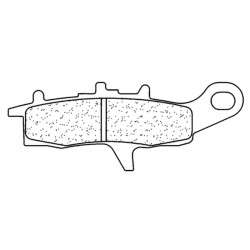 CL PLAQUETTES DE FREIN MÉTAL FRITTÉ POUR QUAD - 1142ATV1