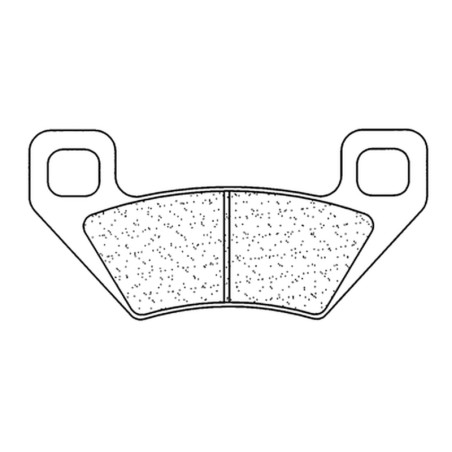 CL PLAQUETTES DE FREIN MÉTAL FRITTÉ POUR QUAD - 1171ATV1
