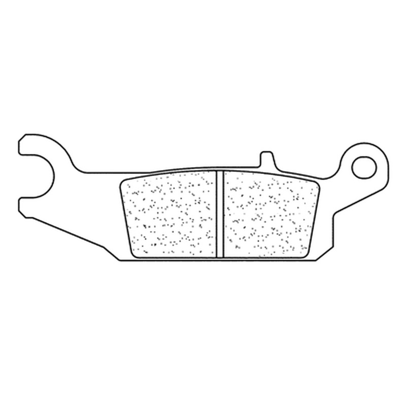 CL PLAQUETTES DE FREIN MÉTAL FRITTÉ POUR QUAD - 1192ATV1