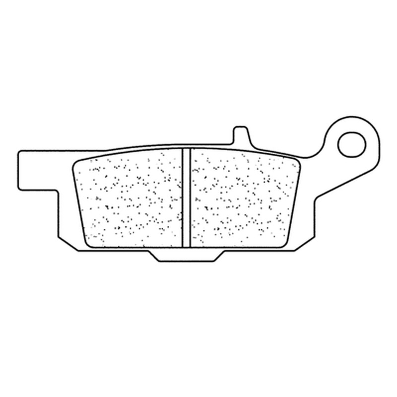 CL PLAQUETTES DE FREIN MÉTAL FRITTÉ POUR QUAD - 1193ATV1