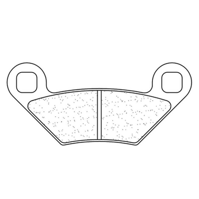 CL PLAQUETTES DE FREIN MÉTAL FRITTÉ POUR QUAD - 1222ATV1