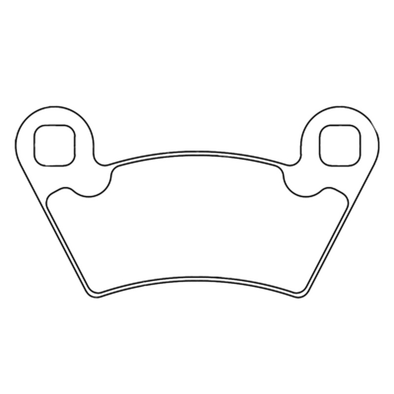CL PLAQUETTES DE FREIN MÉTAL FRITTÉ POUR QUAD - 1230ATV1