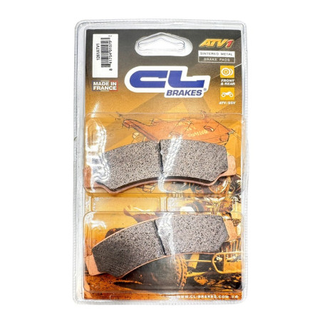 CL PLAQUETTES DE FREIN MÉTAL FRITTÉ POUR QUAD - 1261ATV1
