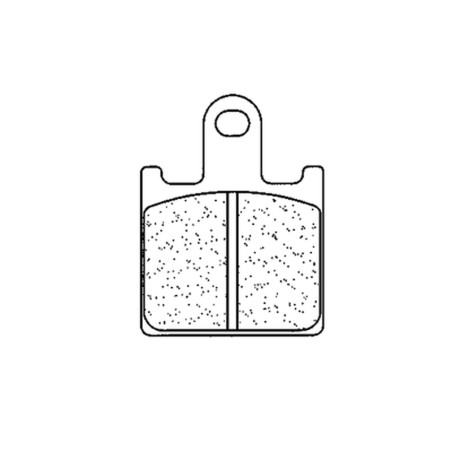 CL PLAQUETTES DE FREIN MÉTAL FRITTÉ RACING - 1177C60