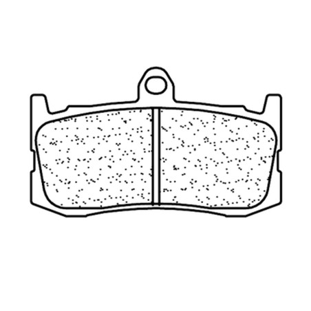 CL PLAQUETTES DE FREIN MÉTAL FRITTÉ RACING - 1209C60