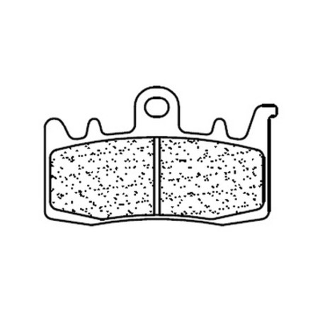 CL PLAQUETTES DE FREIN MÉTAL FRITTÉ RACING - 1232C60