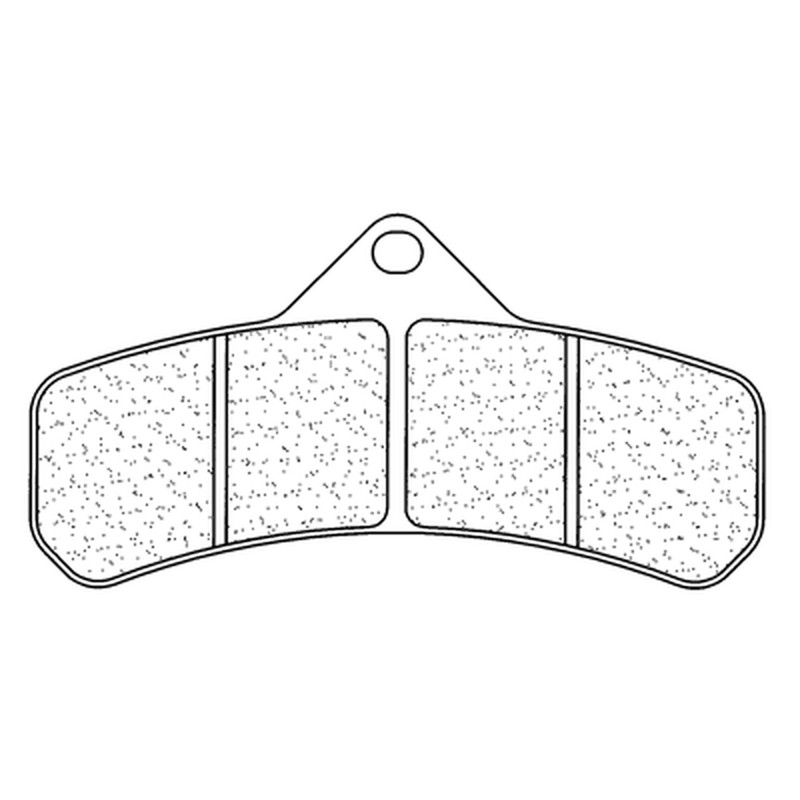 CL PLAQUETTES DE FREIN MÉTAL FRITTÉ RACING - 2586C60