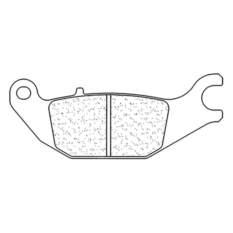 CL PLAQUETTES DE FREIN MÉTAL FRITTÉ ROUTE - 1067S4