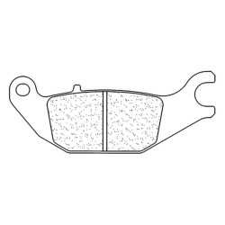 CL PLAQUETTES DE FREIN MÉTAL FRITTÉ ROUTE - 1067S4