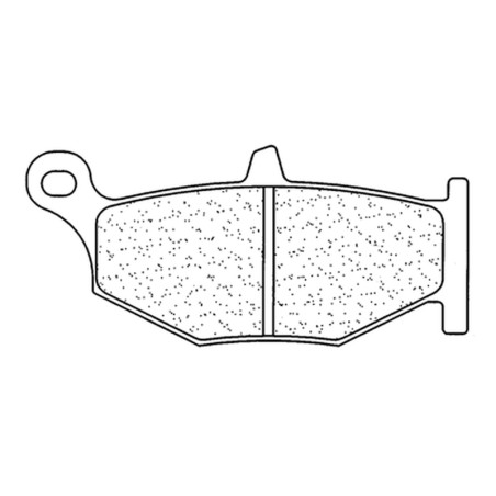 CL PLAQUETTES DE FREIN MÉTAL FRITTÉ ROUTE - 1163RX3