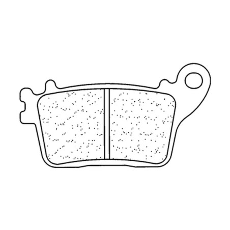 CL PLAQUETTES DE FREIN MÉTAL FRITTÉ ROUTE - 1174RX3