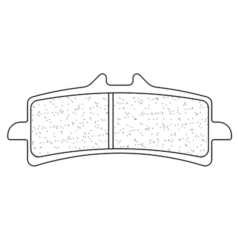 CL PLAQUETTES DE FREIN MÉTAL FRITTÉ ROUTE - 1185A3+