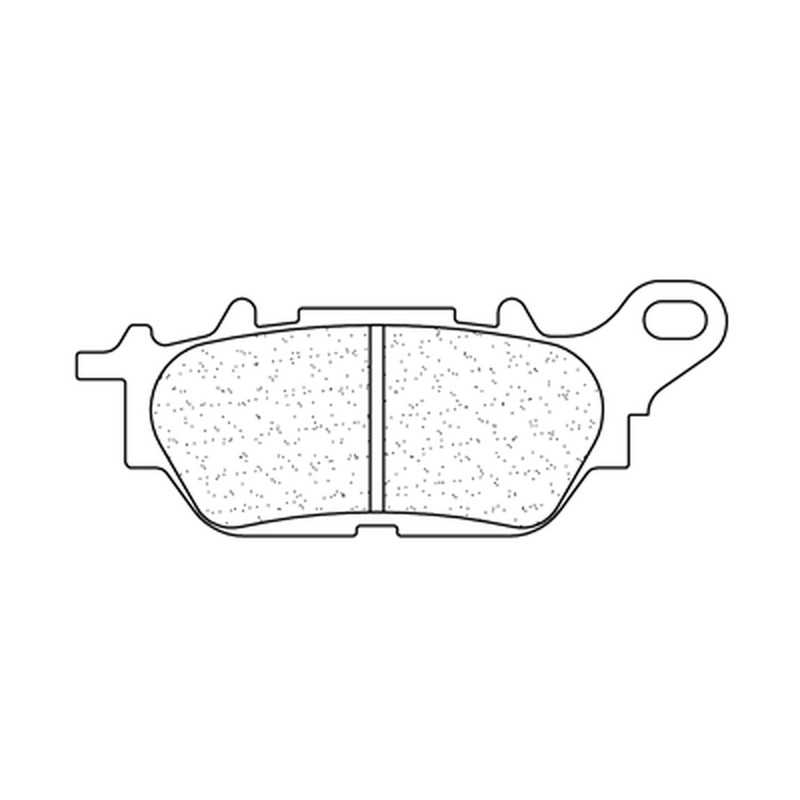 CL PLAQUETTES DE FREIN MÉTAL FRITTÉ ROUTE - 1224A3+