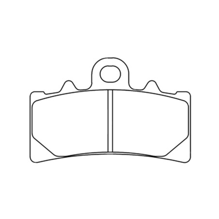 CL PLAQUETTES DE FREIN MÉTAL FRITTÉ ROUTE - 1233A3+