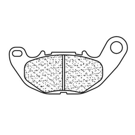 CL PLAQUETTES DE FREIN MÉTAL FRITTÉ ROUTE - 1240XBK5