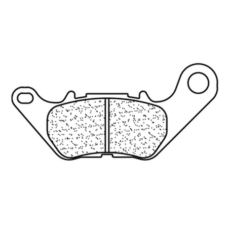 CL PLAQUETTES DE FREIN MÉTAL FRITTÉ ROUTE - 1241RX3