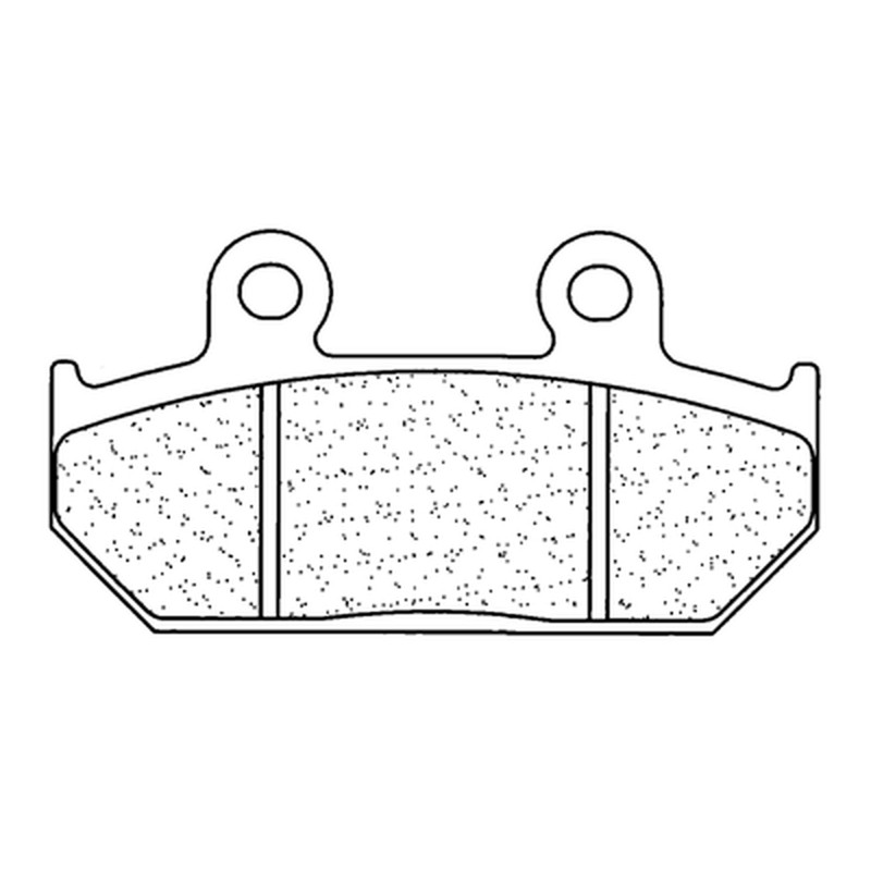 CL PLAQUETTES DE FREIN MÉTAL FRITTÉ ROUTE - 2248S4