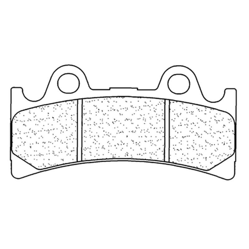 CL PLAQUETTES DE FREIN MÉTAL FRITTÉ ROUTE - 2254A3+