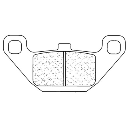 CL PLAQUETTES DE FREIN MÉTAL FRITTÉ ROUTE - 2285A3+
