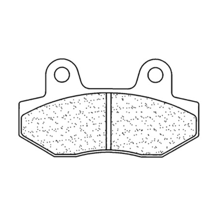 CL PLAQUETTES DE FREIN MÉTAL FRITTÉ ROUTE - 2288A3+