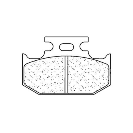 CL PLAQUETTES DE FREIN MÉTAL FRITTÉ ROUTE - 2299RX3