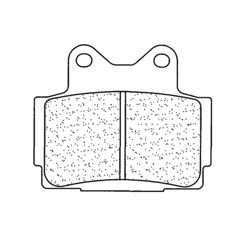 CL PLAQUETTES DE FREIN MÉTAL FRITTÉ ROUTE - 2301A3+