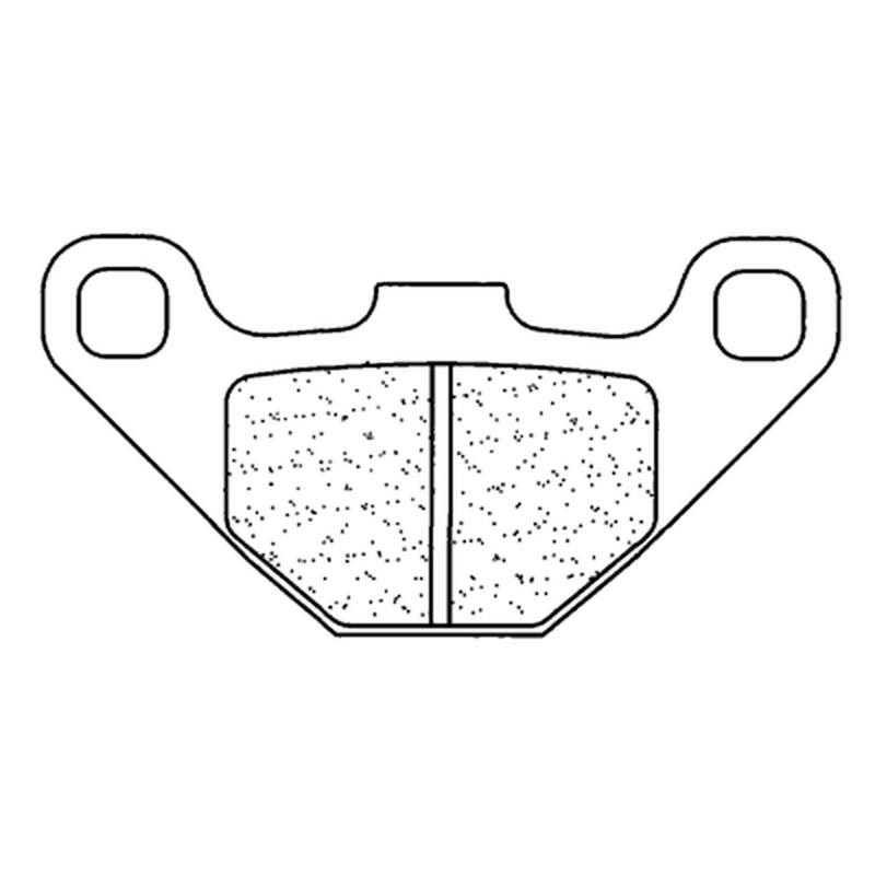 CL PLAQUETTES DE FREIN MÉTAL FRITTÉ ROUTE - 2306S4