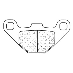 CL PLAQUETTES DE FREIN MÉTAL FRITTÉ ROUTE - 2306S4