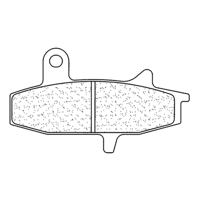 CL PLAQUETTES DE FREIN MÉTAL FRITTÉ ROUTE - 2308A3+