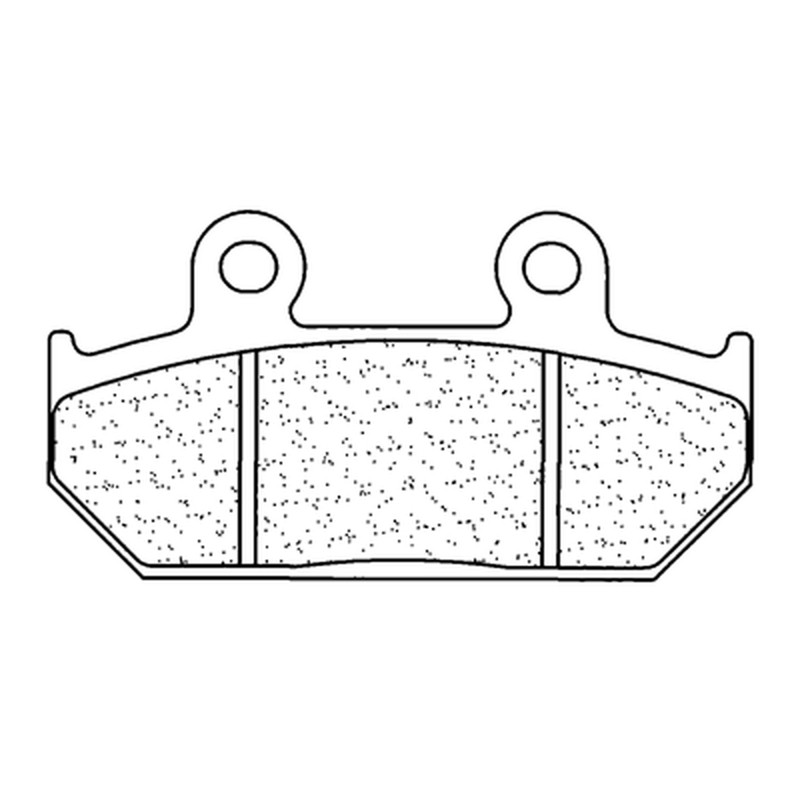 CL PLAQUETTES DE FREIN MÉTAL FRITTÉ ROUTE - 2310A3+
