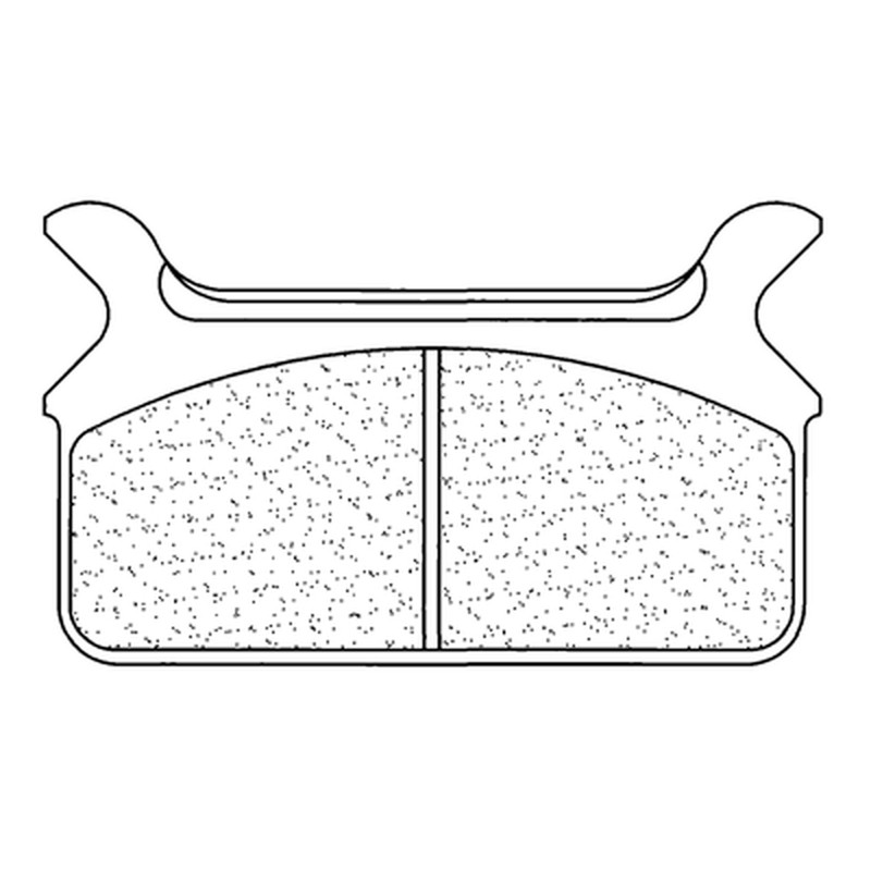 CL PLAQUETTES DE FREIN MÉTAL FRITTÉ ROUTE - 2342RX3