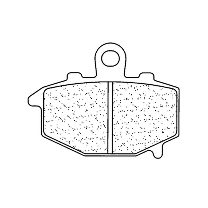 CL PLAQUETTES DE FREIN MÉTAL FRITTÉ ROUTE - 2381RX3
